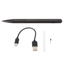 Surface-Stift mit Graphitspitze, Echtzeit-Schreibfunktion mit Neigungssensor für Surface Pro 9, 8, 7+, 4096 Druckstufen und Radierertaste,