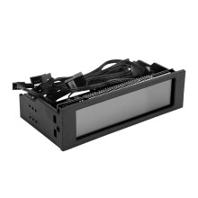 Lüfterdrehzahlregler für Computerkühlung, LCD-Display, Temperatursensor, automatischer/manueller Modus, Touchscreen-Design, Alarmfunktion,
