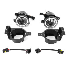 LED-mistlampen met dubbele verlichtingsstanden, compatibel met Jeep Wrangler JL JKU, richtingaanwijzer amberkleurig, waterdicht, duurzaam, hoge