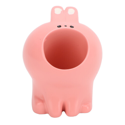 Pinkes Harz Tier Stift Organizer Süßer Tisch Stiftehalter 1