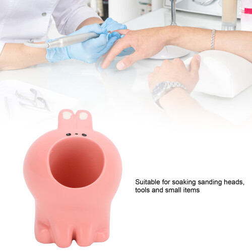 Pinkes Harz Tier Stift Organizer Süßer Tisch Stiftehalter 2