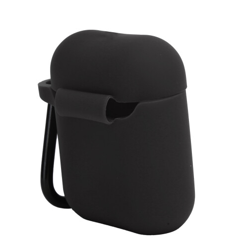 Θήκη σιλικόνης για AirPods με καραμπίνερ, αντικραδασμική, ανθεκτική στις κρούσεις, 1
