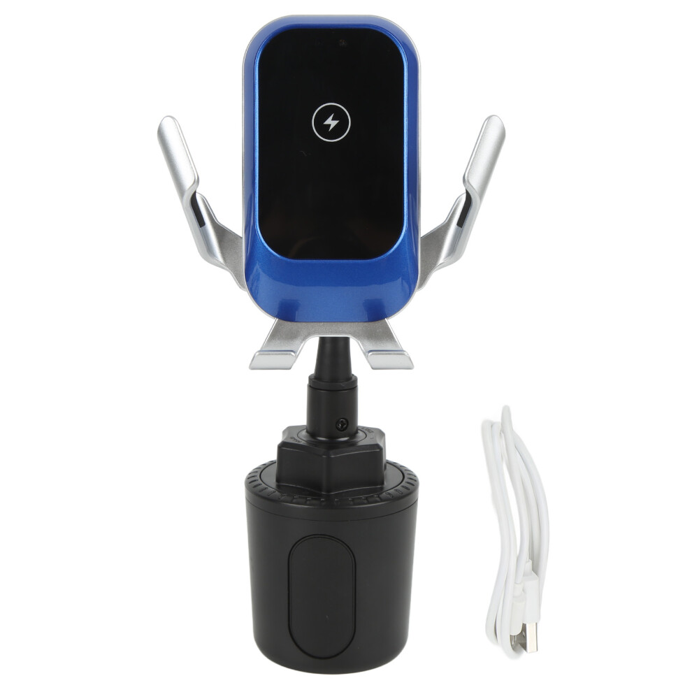 360 Rotation Bracket Mount Quick Extension Long Arm Ultra-Stable No Shaking Design Touch Induction Wireless Car Charger Mount Compatible W/ Iphone 9139052938632