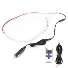 Flexibele waterdichte LED-strip voor de buitenkant van uw voertuig, heldere dagrijverlichting met instelbare helderheid, afstandsbediening en
