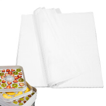 Silicone sheets, heatresistant, reusable, nonstick, steamer, 10 pieces 30x30cm