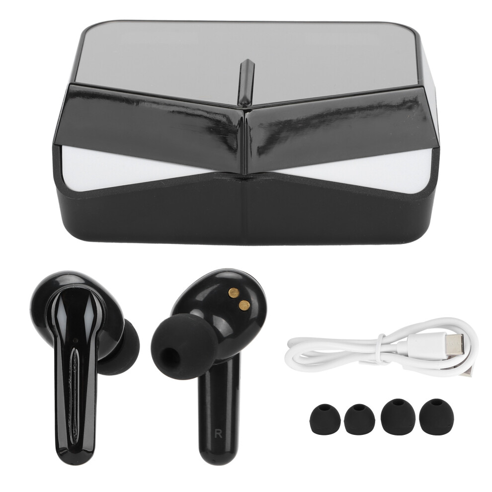 Wireless Gaming Earbuds Bluetooth 5.1 Touch Control Noise Cancelling Waterproof Bass Sound Low Latency Lightweight Quick Stable Connection Accessories 9416038563799