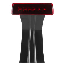 Luz de freio LED elevada, terceira luz de freio, para Jeep Wrangler JK 2007-2018, lente fumê com brilho aprimorado, maior vida útil e menor consumo