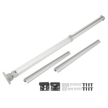 Klappbarer Tischfuß mit stufenloser Verstellung, zusammenklappbares Stützbein aus Aluminiumlegierung, korrosionsbeständig, Notausgangsbeschläge,