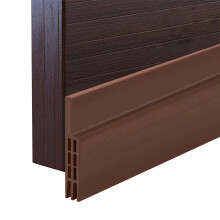 Weatherproof Door Sweep, Adjustable Silicone Seal Strip For Soundproofing Door Bottom, Heavy Load And Durable Material Ensures Snug Fit, All Season Pr