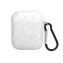 Muodikas AirPods-suojakuori iOS-nappikuulokkeille, jossa on ylellinen Bling Pearl -avaimenperän kimallusefekti, moniväriset vaihtoehdot ja