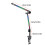 Desktop-LED-Mikrofonständer,-YZ 38S einteilige Basis 6