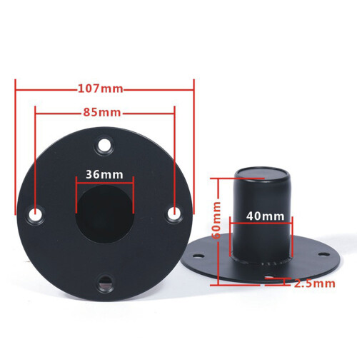 Professionelle Bühnensound-Lautsprecherbasis mit-107X60 Eisen
