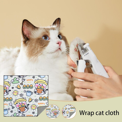 Cat Grooming Tools, Cat Ear Cleaning Film, Cat Teeth 1