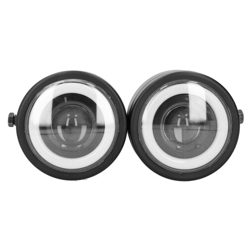 Φακός κεφαλής μοτοσικλέτας LED με DRL, διπλή δέσμη φωτός υψηλής φωτεινότητας, 4 Custom 1