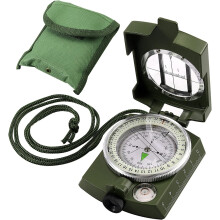 Lenskompas, militaire constructie met nachtzichtmogelijkheden en multifunctioneel gebruik voor al uw outdooractiviteiten.