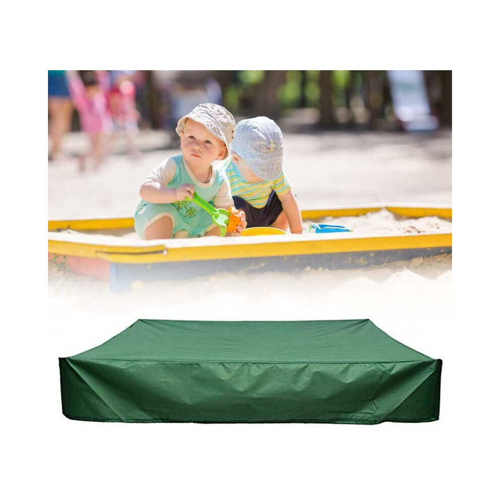 Sandbox Cover Square Protective Cover for Sand and Toys Away from Dust and Rain, Waterproof Dust Proof Oxford Fabric with Drawstring Design, Sun Prote