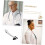 1 piece triangular diagnostic reflex hammer for reflex testing, multifunctional with ergonomic design for nerve examinations and massage. 4