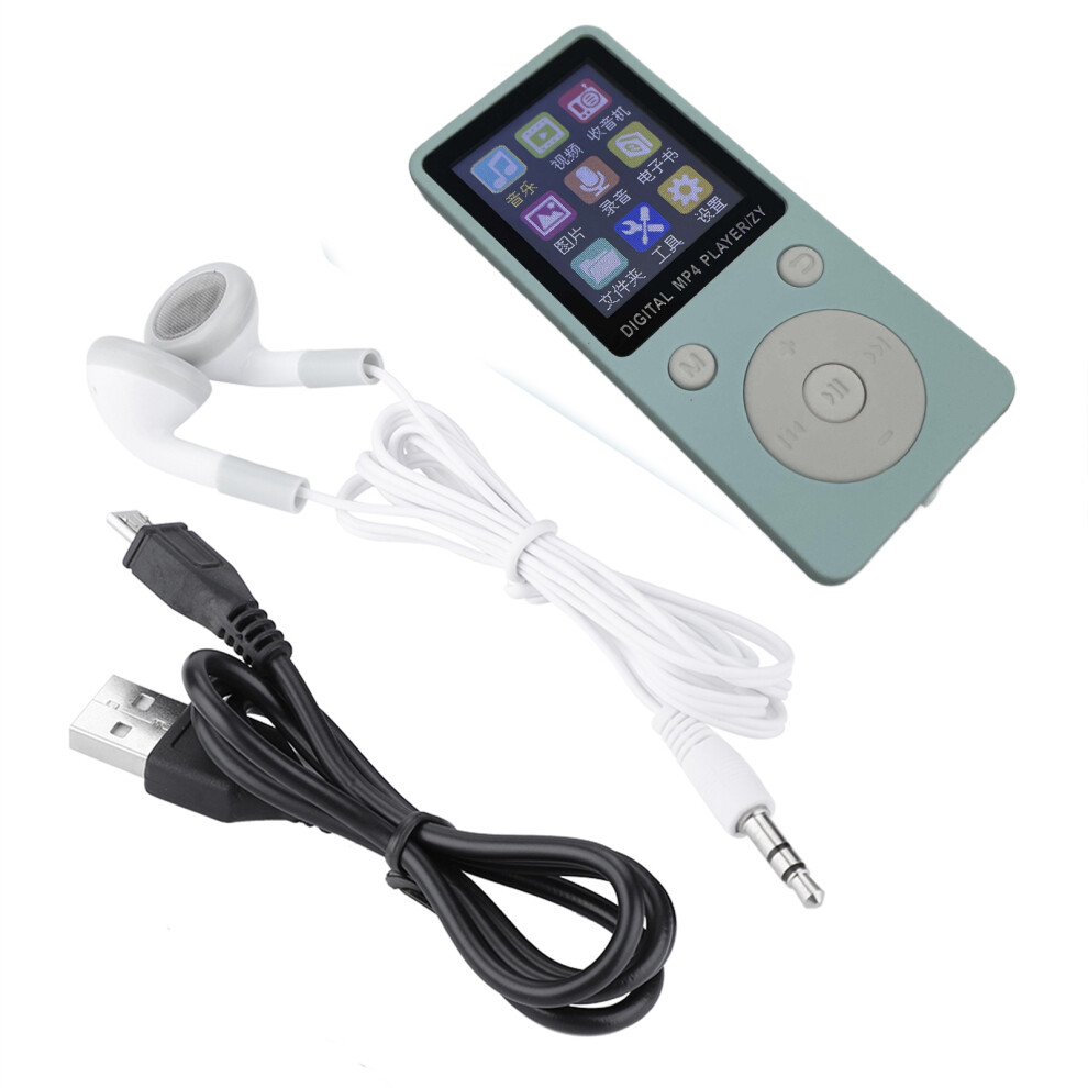 Portable Hifi Music Player With Bluetooth 5.0, Built In Speaker Digital Mp3 Player With Electronic Book Reader And Sound Recorder, Multifunction Pocke 9416038580000
