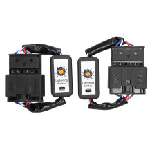 Dynamisches LED-Rücklichtmodul mit einstellbarer Verzögerung, Plug & Play, sequenzielles Blinken