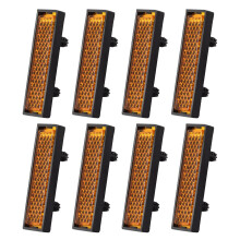 Pack of 8 Pedal Reflectors Reinforced Reflectors Bicycle Pedals Bicycle Pedals Bicycle Pedal Reflectors Wheel Reflectors