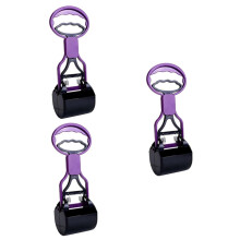3Piece Pet Food Scoop Dog Shovel Pet Waste Pickup Tool Pet Poop Scooper Pet Scoop Purple Medium x3pcs Lilac x3pcs