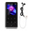 Mp3Player με μεταλλικό περίβλημα και κουμπιά αφής, Bluetooth 5.0, ραδιόφωνο Fm, ηχείο HD, 1