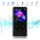 Mp3Player με μεταλλικό περίβλημα και κουμπιά αφής, Bluetooth 5.0, ραδιόφωνο Fm, ηχείο HD, 8