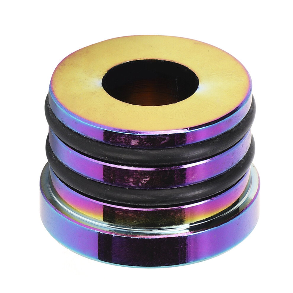 Turntable Disc Clamp Record Weight Stabilizer W/ Vibration Damping Bubble Leveling Noise Cancellation Stabilizes Rotational Speed Aluminum 9139052940420