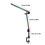 Innovativer LED-Mikrofonständer mit-YZ38 einteilige Basis 7