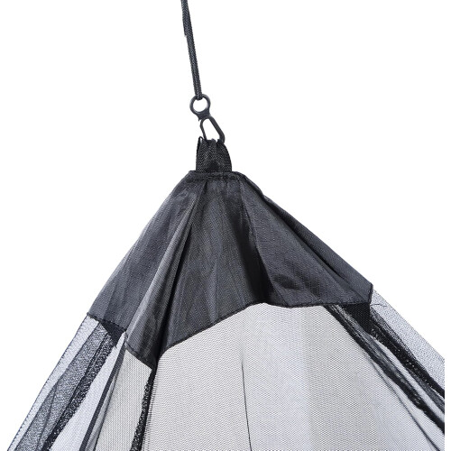 Outdoor Camping Mosquito Net Fly Net Triangular Fly Net with Carry Bag for OneTime Camping Use Black Ref: 2410 2