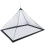 Outdoor Camping Mosquito Net Fly Net Triangular Fly Net with Carry Bag for OneTime Camping Use Black Ref: 2410 5