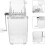 Ice Maker Hand Crank Ice Mill Snow Cone Machine Shaved Ice Tool 2