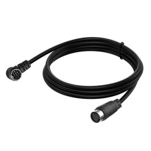 Hochwertiges S-Videokabel Mini 9Pin DIN Stecker-3m Ellenbogen