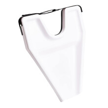 Professional Portable Hair Wash Basin Ergonomics Lightweight Shampoo Mobile Tray for Elderly Bedridden Teenage Seniors in White
