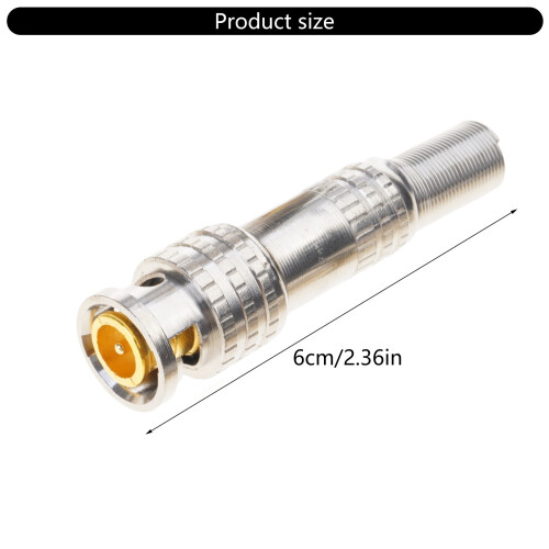 Connecteur de Compression BNC à vis sur Terminal Coaxial,-10 2