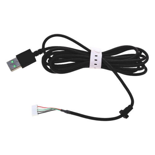 1 câble USB pour casques 7.1 V2/Kitty Edition.-Noir