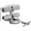 Adjustable resistance situp bar  AB workout equipment for men, Gray 4