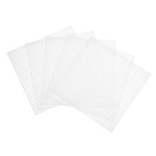 1 piece plastic woven crossstitch cloth multicolor bundle embroidery mesh