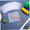 1 piece plastic woven crossstitch cloth multicolor bundle embroidery mesh 2