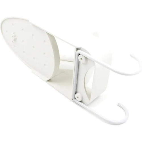 Ironing Board Hanger, Wall Mounted Holder for Laundry Room (White) 1