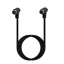 Solid S Video Cord 9Pin S Video Cable for-1.8m double bend
