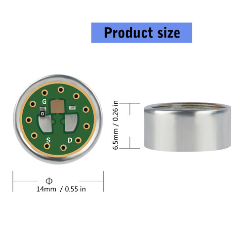 High Sensitivity Electret Condenser Mic Cores Perfect for 2