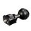 Compactly 1/4 Screw Thread Ballhead-Black 25.4mm Ballhead 1
