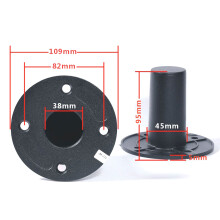 Metal Stage Speaker Stand Iron Lower Sound-110x96 aluminum