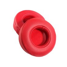 Zachte oorbeschermers voor oortelefoons, oorkussens,-Rood