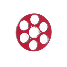 Professionele Take Up Reel voor SN Serie Tape Reel Nab Hub-Rood