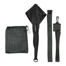 Parachute for Swimming Resistance Belt for Swimming Training Equipment for Speed and Strength Black S