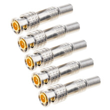 5 stks/10 stks BNC Mannelijke Connector 75-5 Soldeerloze BNC-5