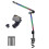 Stevige LED-microfoonstandaard-YZ38S achthoekige basis 1