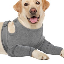 Canine AntiLick Leg Sleeves Front Leg Protection for Wound Healing, VetRecommended Recovery Aid